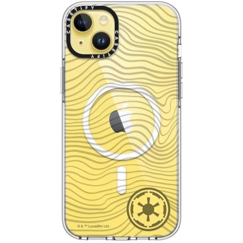 Casetify Clear iPhone 14 Plus Case 【Mandalorian Co-Lab/Not Yellowing / 6.6ft Drop Protection/Compatible with Magsafe】 - Beskar Ingot - Clear - Image 3