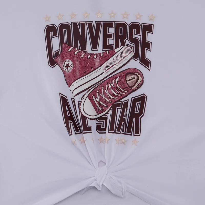CONVERSE Kids' Tie Front T-Shirt