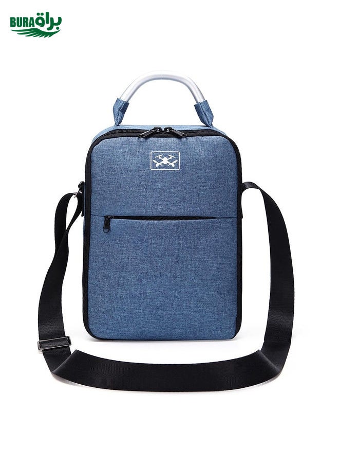 Portable Case Shoulder Bag with Sponge Liner  for Xiaomi Mitu Drone and Accessories(Blue)