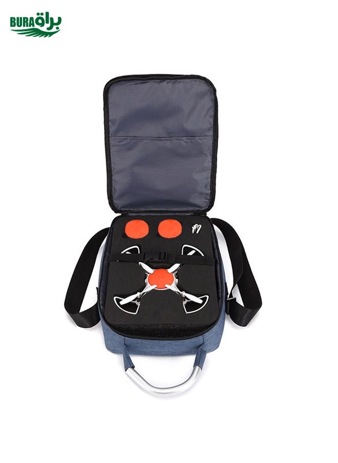 Portable Case Shoulder Bag with Sponge Liner  for Xiaomi Mitu Drone and Accessories(Blue)