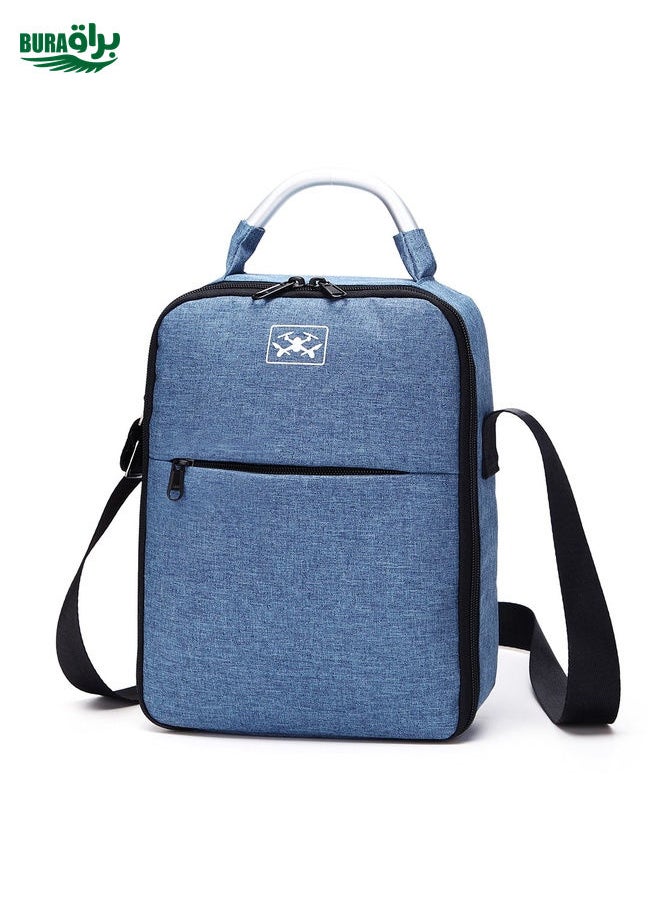 Portable Case Shoulder Bag with Sponge Liner  for Xiaomi Mitu Drone and Accessories(Blue)