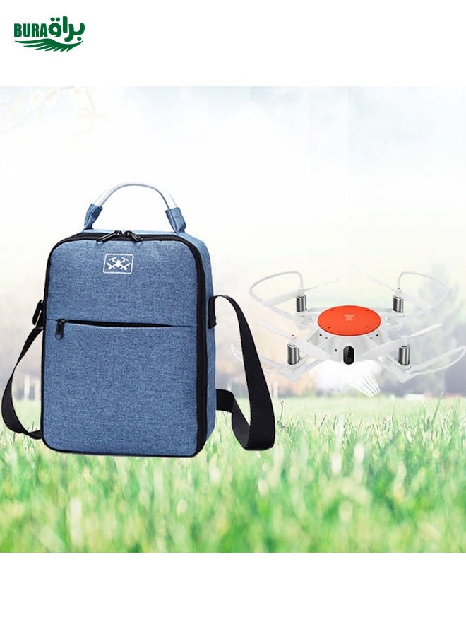 Portable Case Shoulder Bag with Sponge Liner  for Xiaomi Mitu Drone and Accessories(Blue)