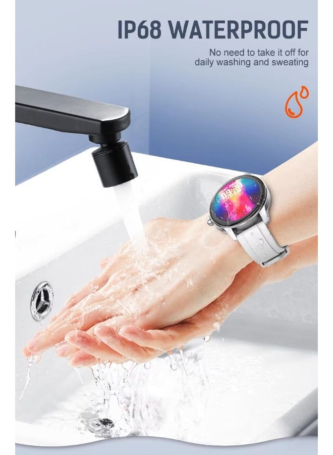 LDNIO Smartwatch with Real-Time Heart Rate & Oxygen Monitoring, Sleeping Health Monitoring, Professional Sports Modes and Intelligent Sleep Tracking in Premium Zinc Alloy Waterproof Design - Image 4