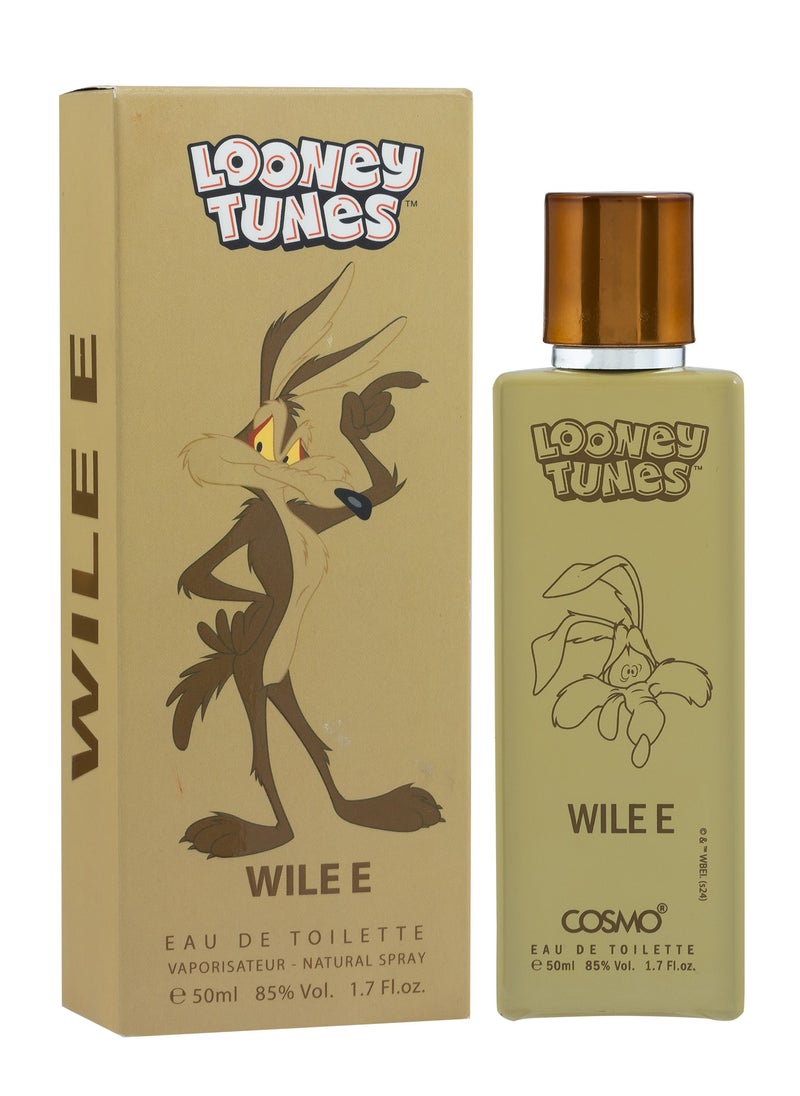 COSMO Cosmo Perfume WB Looney Tunes Wilee Eau De Toilette 50ml for Kids  - Image 1