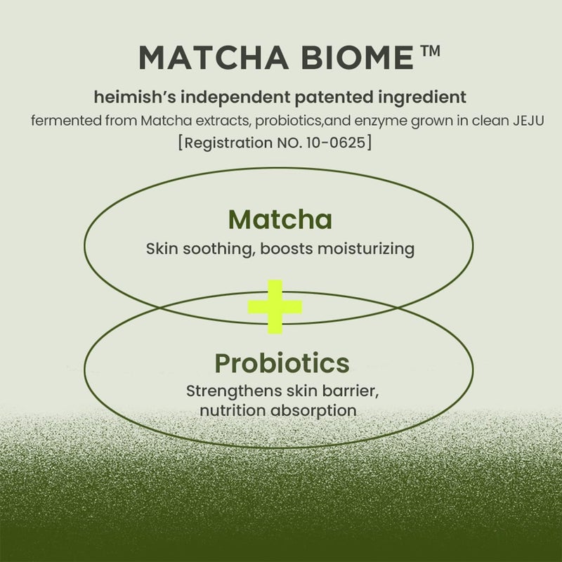 HEIMISH Matcha Biome Hydrogel Eye Patch (60ea) | Eye Patch for Swollen Eyes and Wrinkles | Matcha, flawless skin, Calming, for Swollen Eyes, Antioxidant, Soothing, Vitamins, Kbeauty - Image 5