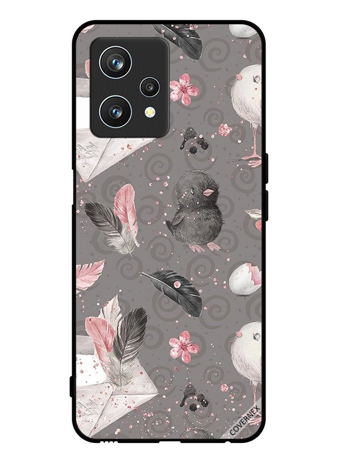 Covernex Protective Case Cover For Realme 9 Pro Feathers & Chicks - Image 1