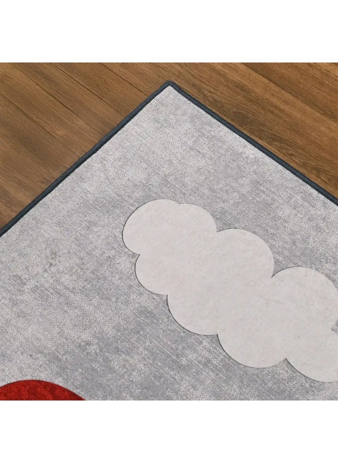 Generic - Cars Theme Playmat Rug for Kids, Soft Area Rug for Bedroom and Playroom, Kids Room Decor Carpet (Size 160cm × 230cm) - Image 1