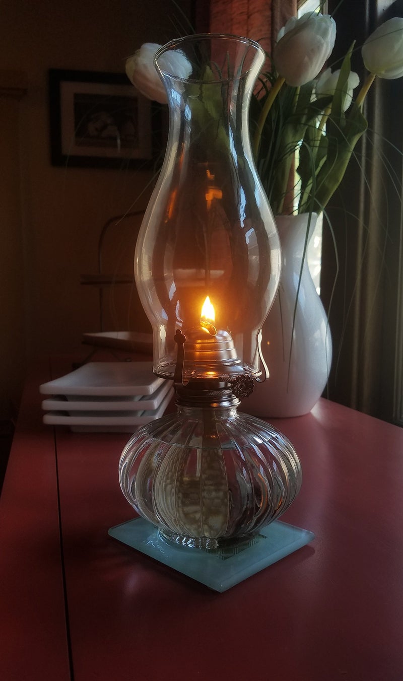Lamplight 18 oz. Ultra-Pure Lamp Oil - liquid paraffin oil for indoor use, sootless, smokeless and odorless, clear, emergency kit 60014 - Image 3