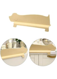 Generic Silicone Kitchen Sink Splash Guard with Suction Cup Water Baffle for Home Washbasin Bathroom Dish Washing, Khaki  - Image 2