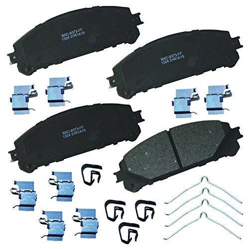 Bendix Premium SBC1324 Front Brake Pads for Lexus NX200t,NX250,300,300h,350,350h,450h+,RX350,RX350h,RX350L,RX450h,RX450hL,RZ450e,Toyota Avalon,bZ4X,Camry,Crown,Grand Highlander,RAV4 Prime,Sienna - Image 1