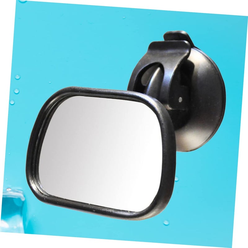 Wide Angle Shatterproof Baby Car Mirror with Suction Cup for Back Seat Monitoring Parents - Image 3