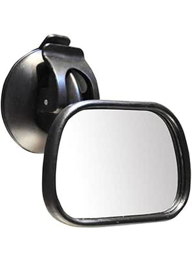Wide Angle Shatterproof Baby Car Mirror with Suction Cup for Back Seat Monitoring Parents - Image 1