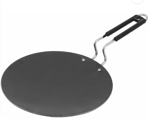 SVDK مقلاة روتي سودك حديدية سوداء - Image 2