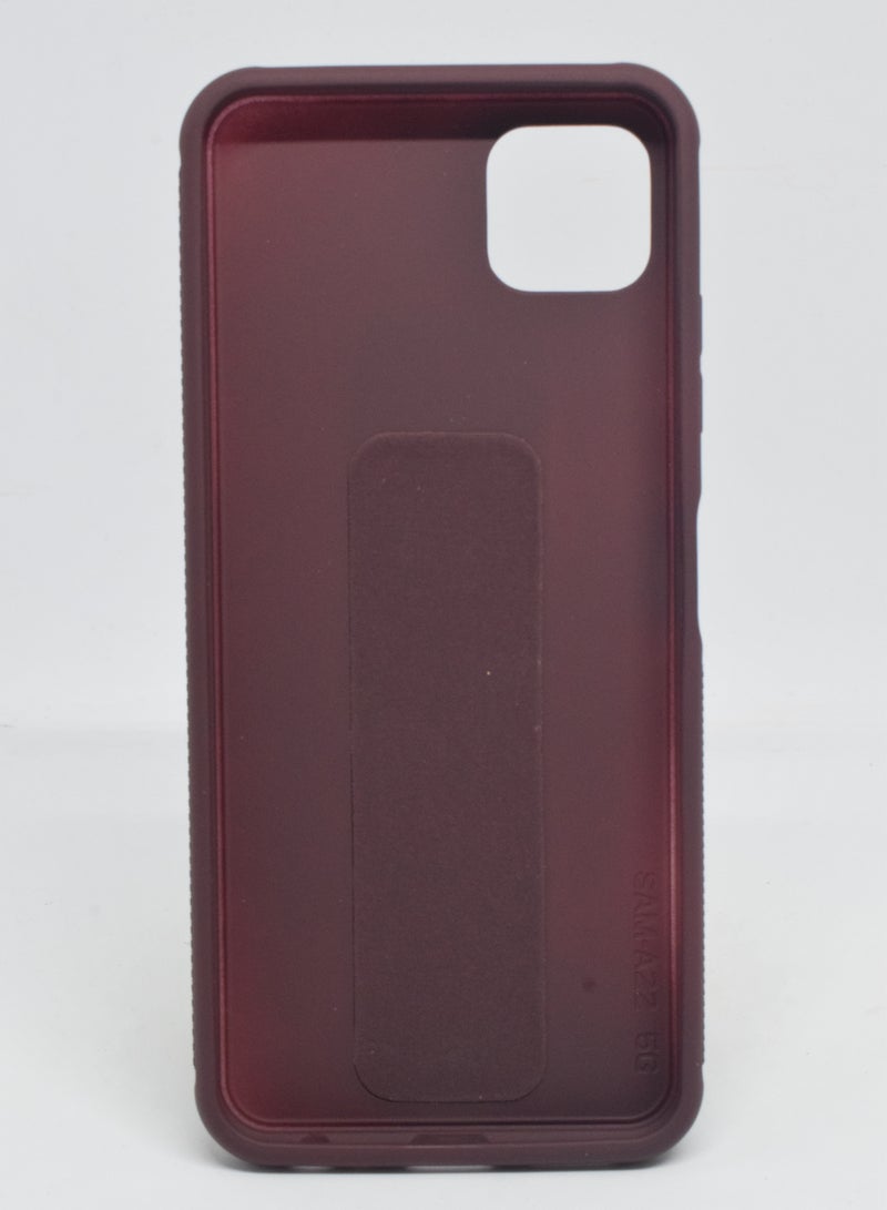 BORTONY Protective Case Cover With Finger Grip Stand For Samsung Galaxy A22 5G - Image 2