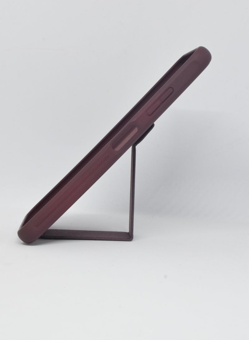 BORTONY Protective Case Cover With Finger Grip Stand For Samsung Galaxy A22 5G - Image 3