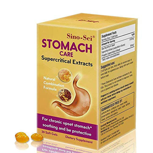 Sino-Sci SinoSci Stomach Care Stomach Relief of Stomach Gas and Bloating Stomach Digestion Relieve Heartburn and Acid Reflux 30 Counts - Image 2