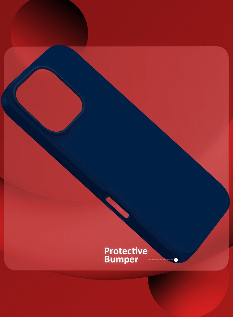 (for iPhone 16 Pro Max) Case, Slim Silicone Case, Full Covered Anti Scratch Shockproof Protective Cover - Image 3