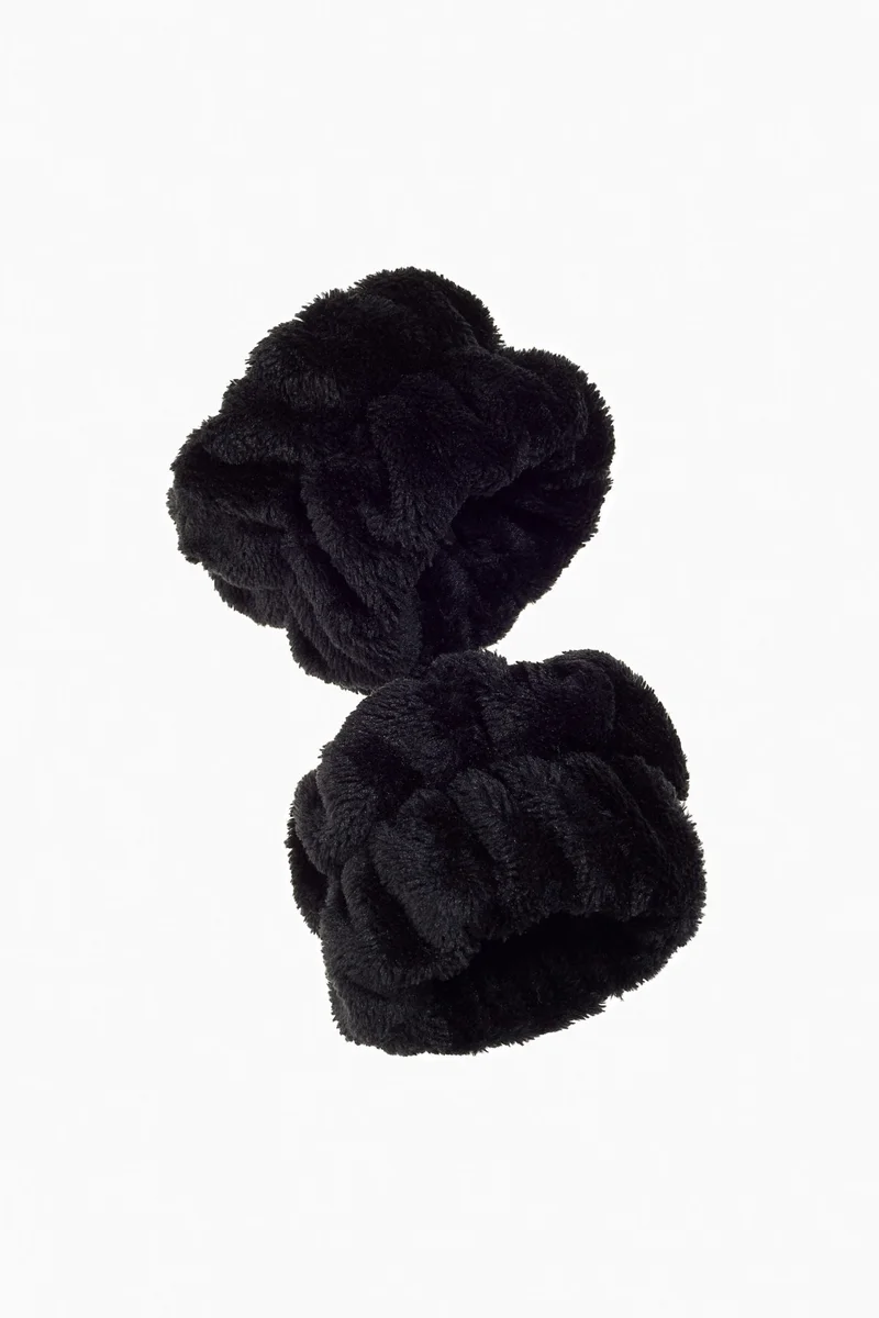 اتش اند ام أساور معصم لمستحضرات التجميل - عبوة من قطعتين