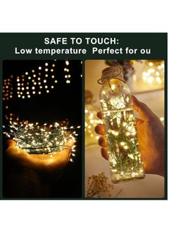 Generic USB Fairy Lights Plug in, Outdoor Twinkle Firecracker String Lights with Timer , 3M 100 LED Waterproof Cluster Lights for Indoor  Wreath Party Wedding Decoration, Warm White  - Image 3
