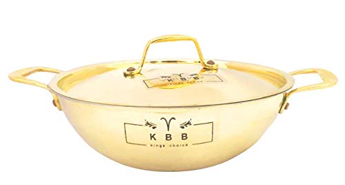 KBB قدر نحاسي بلاتينيوم KBB مع غطاء وداخل كالاى (مظهر ثلاثي الطبقات) | (1 قطعة) - Image 3