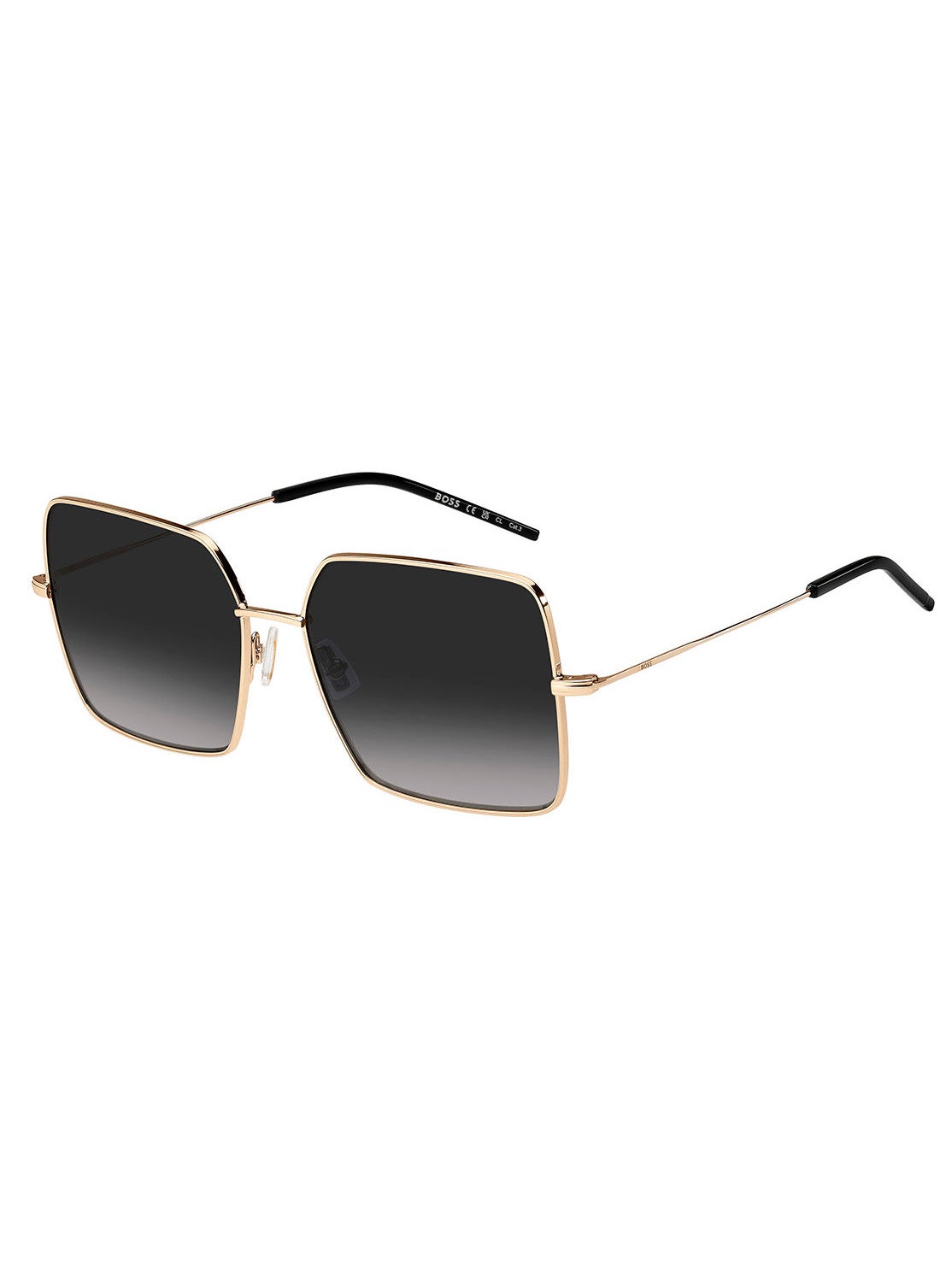 Women's UV Protection Square Sunglasses - Boss 1531/S Rose Gold 57 - Lens Size: 57 Mm 