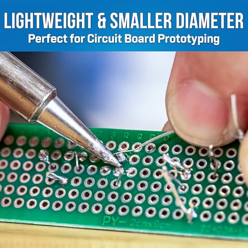 Jonard Tools R28Y-0100 Yellow Insulated Kynar Copper Wire Roll, 28 AWG, 100 ft Length - Image 3