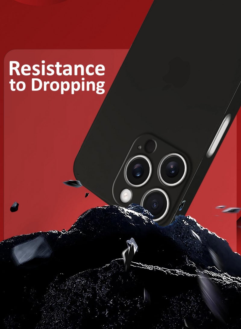 CATANES ( for iPhone 16 Pro Max ) Case Cover Air Skin Series Back Cover Sturdy Durable Thin Case Drop Protection Cover Clear - Image 2