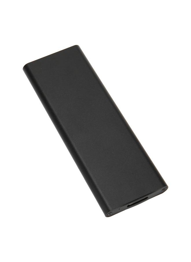 Thoraya M.2 NGFF to USB3.0 Metal Mobile Hard Drive Box M.2 SATA Protocol SSD Solid State Hard Drive Box Supports OTG/WTG Function Black  - Image 3