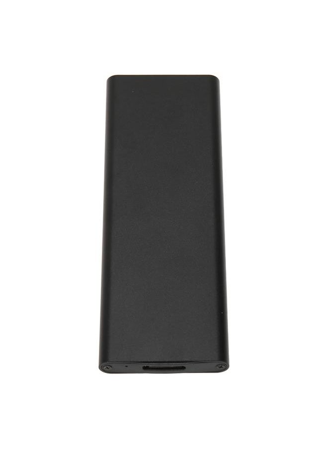 Thoraya M.2 NGFF to USB3.0 Metal Mobile Hard Drive Box M.2 SATA Protocol SSD Solid State Hard Drive Box Supports OTG/WTG Function Black  - Image 4
