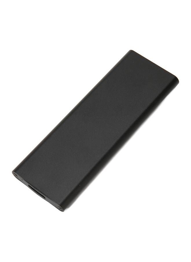 Thoraya M.2 NGFF to USB3.0 Metal Mobile Hard Drive Box M.2 SATA Protocol SSD Solid State Hard Drive Box Supports OTG/WTG Function Black  - Image 2