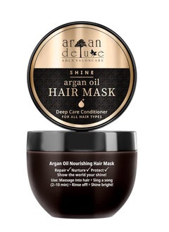 argan de luxe Hair Mask and Scalp Rejuvenating Deep Conditioner Masque, 250 mL  - Image 1
