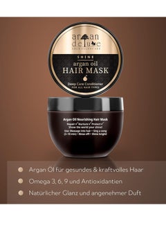 argan de luxe Hair Mask and Scalp Rejuvenating Deep Conditioner Masque, 250 mL  - Image 4