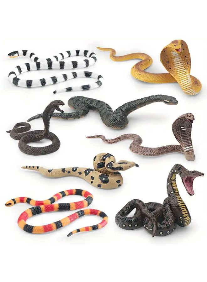 Realistic PVC Cactus Snake Toy 127 666 Python Detailed Durable Reptile Model - Image 4