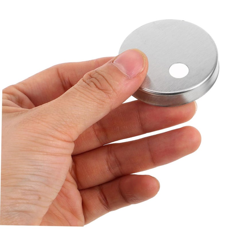 Stainless Steel Toilet Bolt Covers 4 Pack Decorative Caps Easy Install Bathroom Enhancement - Image 5
