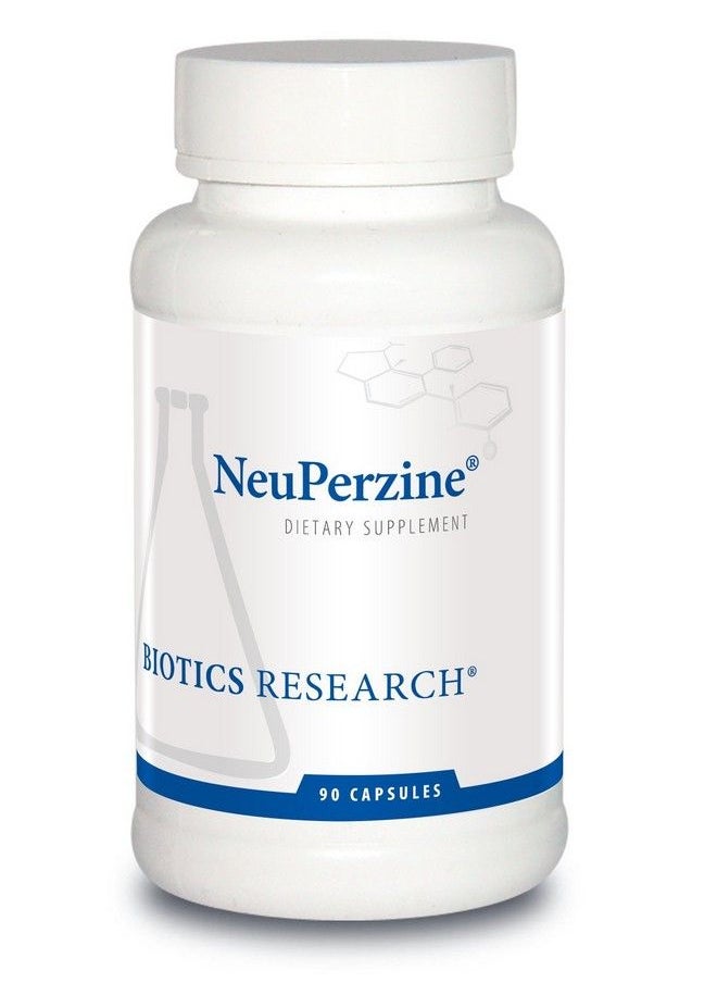 BIOTICS - Research Neuperzine Healthy Cognitive Function Contains Huperzine A Memory Support Mood Learning Attention Brain Health Nootropics Age Gracefully 90 Caps - Image 1