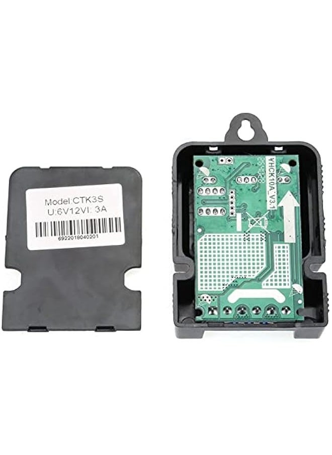 Generic Solar Controller, PWM 6V/12V 3A Portable Solar Panel Charger Energy Controller Regulator Battery Regulator with LED Indicator 3 Operating Modes  - Image 5