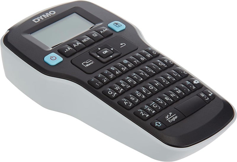 Dymo Lm160 D1 Labelmanager Label Maker With English & Arabic Keyboard Package Included 12Mmx3Mtr Tape, Black, 2097037 - Image 2