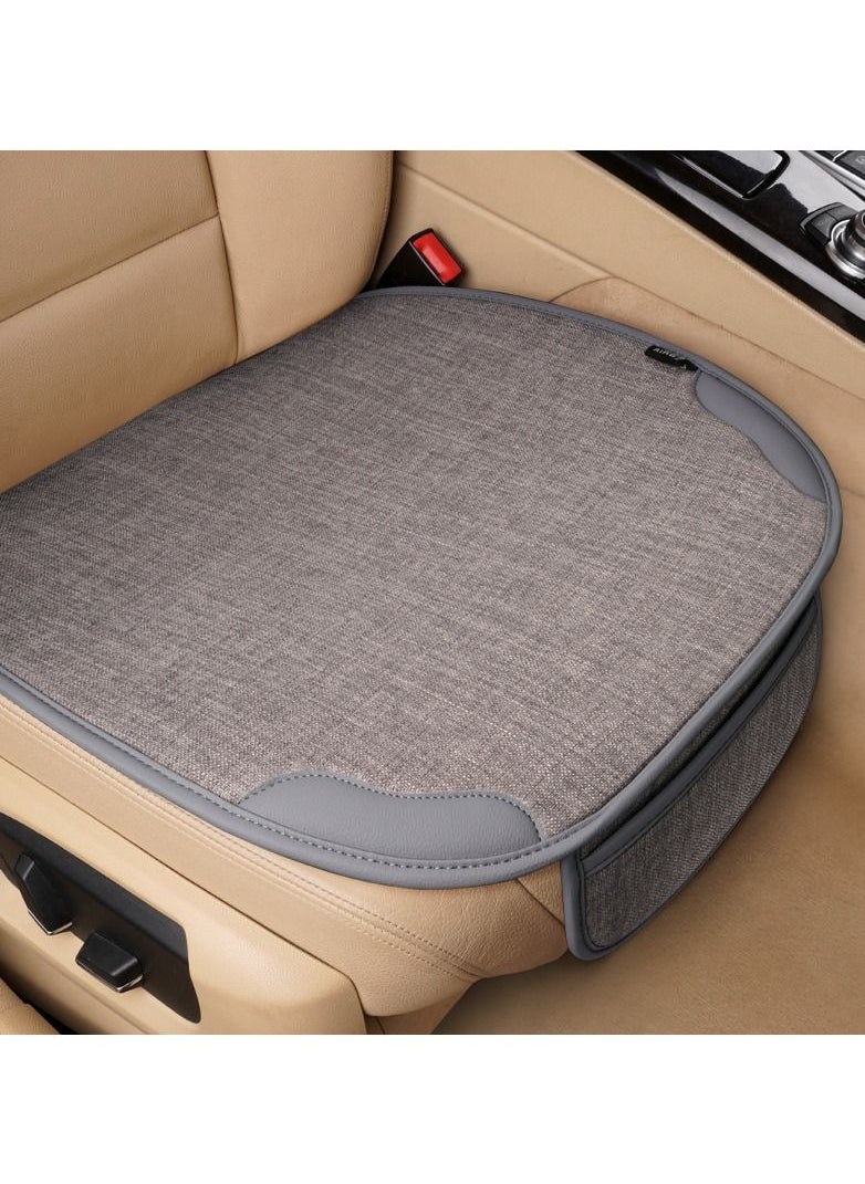 DUNISO 3PCS Auto Breathable Universal Four Seasons Car Seat Covers Luxury Include Front Car Seat Protector and Rear Car Seat Cushion Compatible with 95% Vehicle Fit for Cars Truck SUV or Vans  - Image 4
