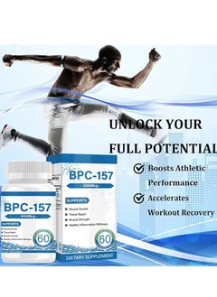 BIYODE Peptide Capsules New Protective Compound 157 Muscle  Workout Recovery for Faster Recovery and Gut Healing Non-GMO Gluten Free 1000mcg 60 Capsules  - Image 5