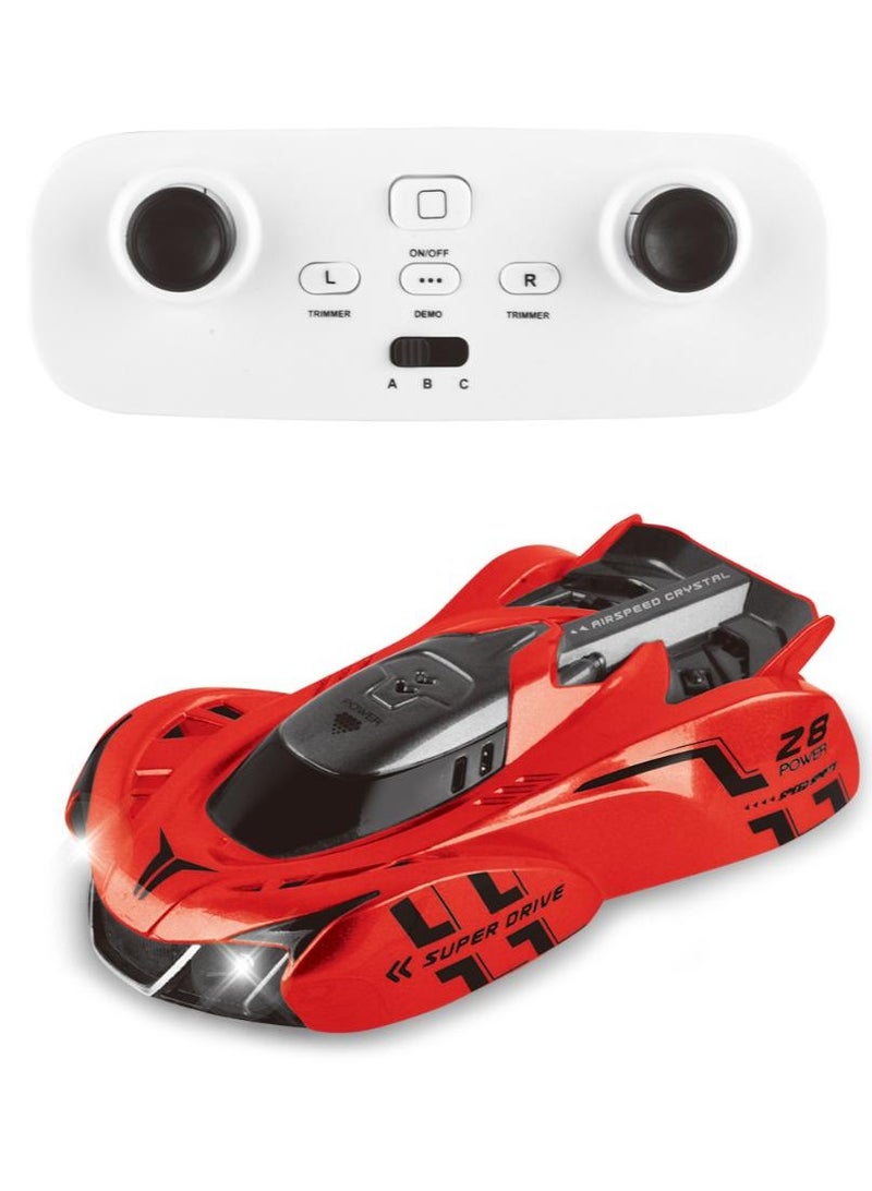 Power Joy I/R Remote Control Wall Climber with Lights Toy Car, Assorted 1 Piece (Color May Vary) | Climbing walls, ceiling and other vertical surfaces | Car for Display | Toy Vehicle | Gift for Collectors and Kids - Image 3