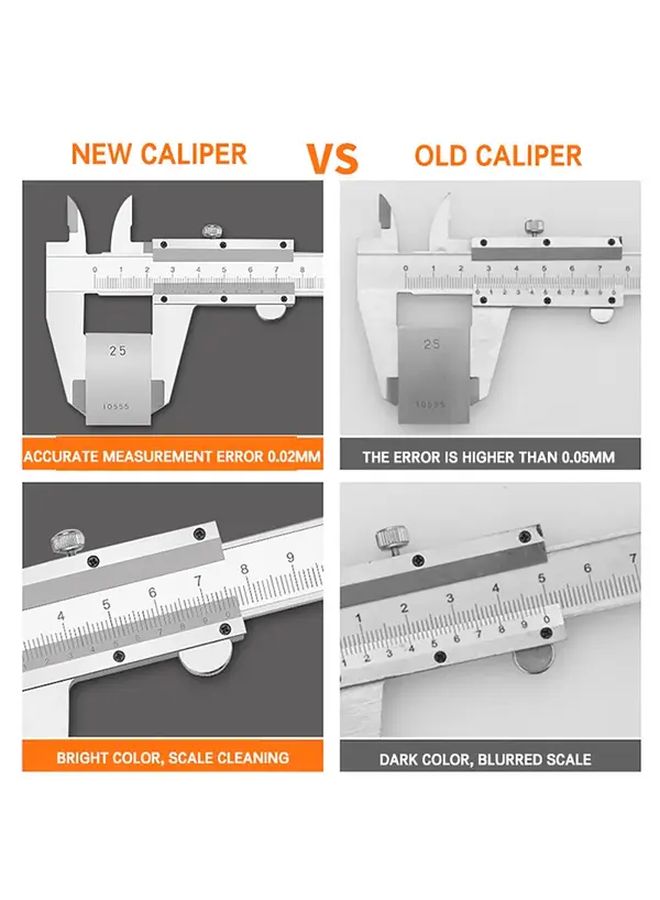 0 150mm Digital Vernier Caliper Carbon Fiber Jewelry Measuring Tool Ergonomic Handle - Image 5