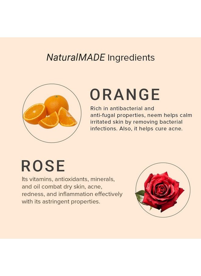 Khadi Natural Ayurvedic Rose & Orange Face Pack | Face Pack For Glowing Skin | Natural Face Pack For Exfoliating Skin | Free From Harsh Chemicals | Suitable For All Skin Types | 100 G  - Image 3