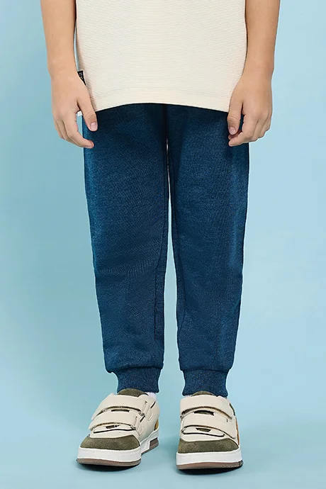 أر أند بي Solid Joggers with Drawstring Waist