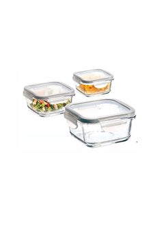 Piccasio Piccasio™ 1000 ML Glass Meal Prep Container Reusable, Airtight Food Storage Tray with Snap Locking Lid  Microwavable, Freezer, Oven & Dishwasher Safe Use for Storage Food Container Bento Lunch Box  - Image 5
