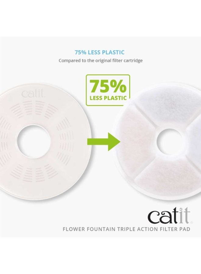 كاتيت فلاور فاونتن فلتر ثلاثي المفعول 2 قطعة - Image 2