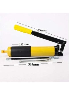 Kiesh Kiesh Heavy Duty Pistol Grip Grease Gun Lubrication 14oz Anodized Aluminum Canister Includes 12 inch Flex Hose and 512 Metal Extension with Coupler 3Way Loading  - Image 2