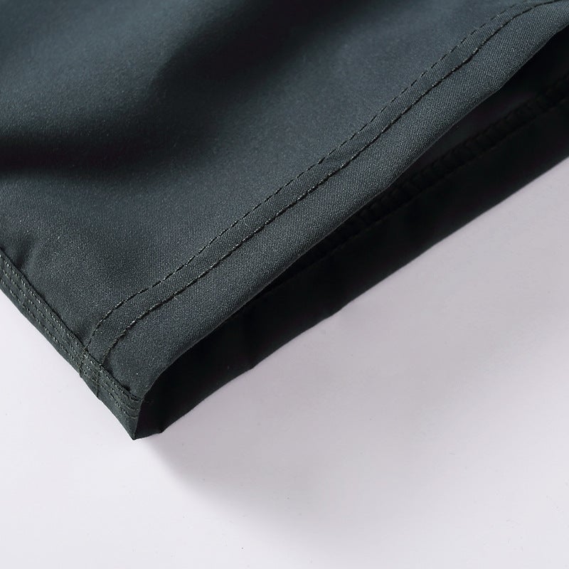 Men'S Swimming Trunks Quick-Drying Quarter Shorts Anti-Embarrassment Lined Fashionable Casual Beach Pants Trendy Brand - Image 5