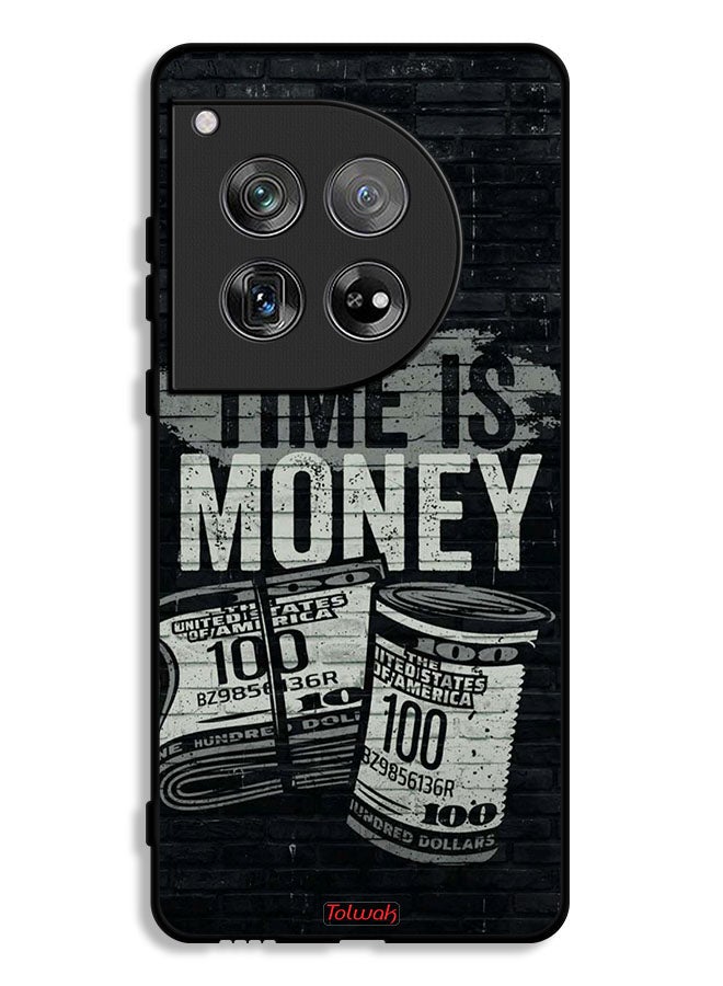 Tolwak غطاء حماية OnePlus 12 - الوقت هو المال - Image 1