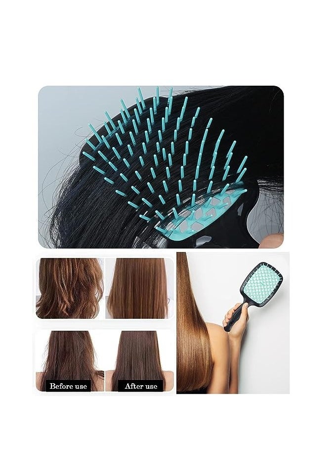 ORiTi ORiTi Hair Brush Comb For Hair Detangling Hair Brush Women Hair Styling Brush Hairbrush For Fine Hair Massage Comb Straw Hair Brush Vented Hair Brush  - Image 4