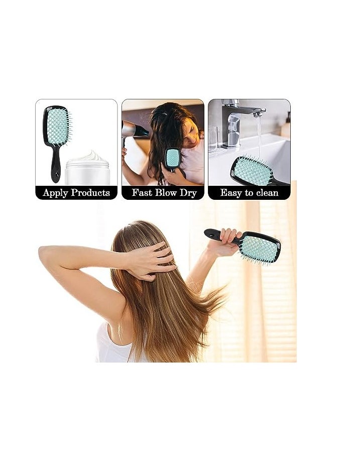 ORiTi ORiTi Hair Brush Comb For Hair Detangling Hair Brush Women Hair Styling Brush Hairbrush For Fine Hair Massage Comb Straw Hair Brush Vented Hair Brush  - Image 5